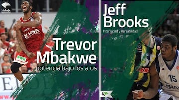 Trevor Mbakwe y Jeff Brooks.