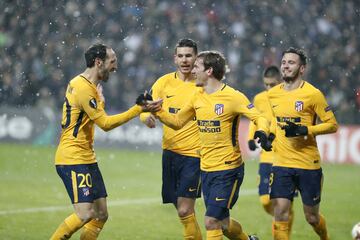 Griezmann anot¨® el 1-3.