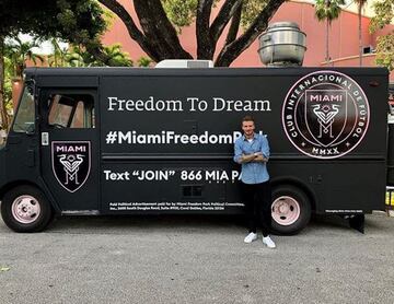 Tras retirarse de las canchas continuó ligado al fútbol y ahora es dueño de su propio equipo: Inter Miami CF, próximo a debutar en la MLS