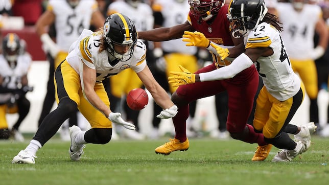 Los Steelers sobreviven a los Commanders en Washington