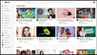 Nuevo look para YouTube: así luce su página de inicio