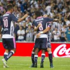 Monterrey aplastó al León con doblete de Cardona