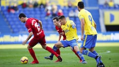 La efectividad de Las Palmas fulmina a Osasuna