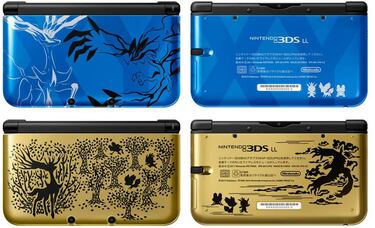 3DS XL se viste Pokémon X e Y en Japón