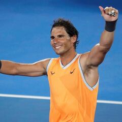 Nadal: "He jugado un buen partido, pero puedo mejorar"