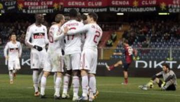 El Milán afronta la eliminatoria tras vencer al Genoa a domicilio.