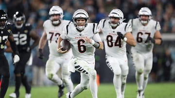 Jake Browning led the Bengals to an overtime win over the Jacksonville Jaguars to snap their three game losing streak and stay alive in the playoff race.