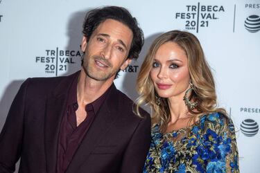 Adrien Brody y Georgina Chapman, ex de Harvey Weinstein, oficializan su relacin