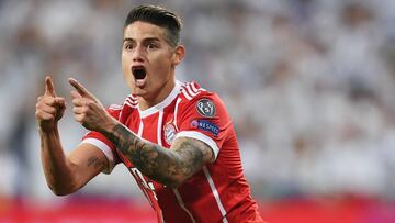 En Inglaterra ponen a James candidato al Balón de Oro