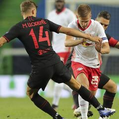 Koke hace autocrítica: "El Leipzig ha sido mejor"