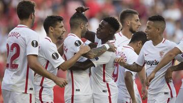 20/09/18 PARTIDO EUROPA LEAGUE
 SEVILLA - STANDARD LIEJA 
 GOL 1-0 BANEGA ALEGRIA 