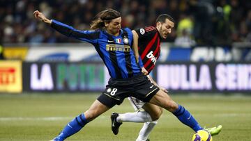 Gianluca Zambrotta y Zlatan Ibrahimovic