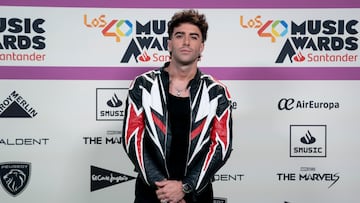 El cantante Álvaro de Luna posa durante el photocall de los 40 Music Awards 2023, en el Wizink Center, a 3 de noviembre de 2023, en Madrid (España). La gala final de los 40 Music Awards reúne a destacados artistas nacionales e internacionales y a numerosos invitados del ámbito de la cultura, el deporte, la moda y la sociedad. La gala corre a cargo de Tony Aguilar, Cristina Boscá y Dani Moreno 'El Gallo'. 
LOS40 Music Awards Santander traerá hasta Madrid las actuaciones de artistas del máximo nivel como Feid, Camilo, Aitana, Emilia, Lola Índigo, Ana Mena, Tom Odell, Manuel Turizo, David Bisbal y Loreen, entre muchos otros.
03 NOVIEMBRE 2023;PREMIOS;MÚSICA;PHOTOCALL;LOS 40;ARTISTAS;MODA;CANTANTES;
A. Pérez Meca / Europa Press
04/11/2023