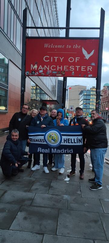 Las peñas madridistas vibran con la gesta del Etihad