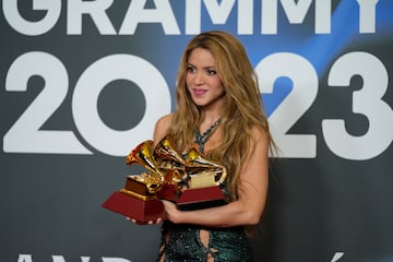 Shakira has plenty to show from her stellar music career.