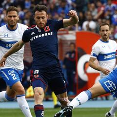 La U 1x1: Henríquez jugó su mejor partido desde que volvió