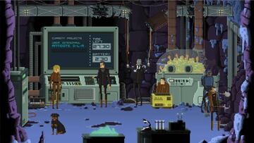 Imagen promocional de Gods Will Be Watching, título indie que situó al estudio Deconstructeam en el foco de los medios y cuyos responsables afirman que hoy, ante la marabunta de lanzamientos, hubiera sido un fracaso.