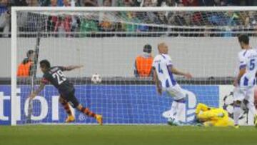 Así marcó Alex el gol del Shakhtar.