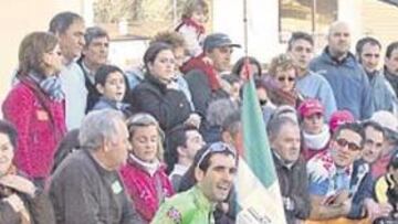 <b>ESPECIALISTA. </b>Yus, en el Nacional de ciclocross que ganó en enero.