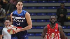 Stevic, a principio de esta temporada jugando en las filas del Igokea Bosnio.