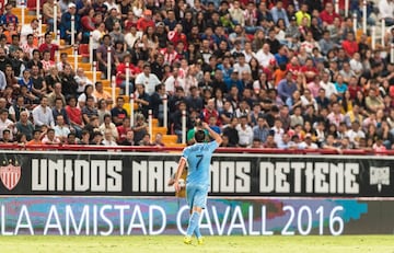 Los dos campeones mundiales disputaron un duelo amistoso, donde su equipo el NY City cayó 2-1 ante el Necaxa en el estadio Victoria de Aguascalientes.