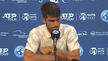 Alcaraz explains Cincinnati racket rage