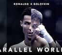 Cristiano y Gennady Golovkin protagonizan 'Parallel Worlds'