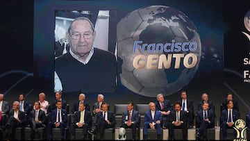Francisco Gento (Real Madrid) ha entrado en el Salón de la Fama de la FIFA.