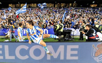 Así fue la celebración de la Real Sociedad tras su pase a la final