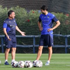 Calleja: “Iborra ha terminado con molestias el entrenamiento”