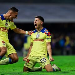 Richard Sánchez, responsable del segundo gol del América