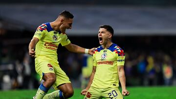 during the final second leg match between Club America and Tigres UANL as part of Torneo Apertura 2023 Liga BBVA MX, at Azteca Stadium, December 17, 2023, in Mexico City, Mexico.