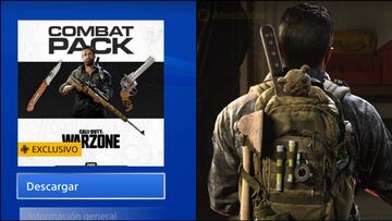 Así es el paquete cosmético de Call of Duty Warzone para suscriptores de PlayStation Plus