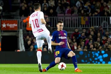 Vermaelen in action against Real Murcia in the Copa del Rey.