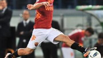 REINCIDENTE. Bojan afronta su segunda retirada de carné desde su llegada al Roma de Luis Enrique.