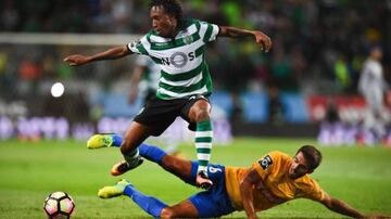 Gelson Martins in action.