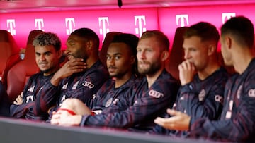 Kimmich elogia a Luis Díaz en su debut con Bayern