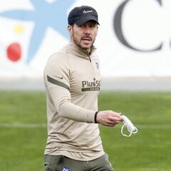 Simeone: "Es un partido directo, pero todavía queda mucha Liga"