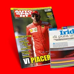 En Italia visten a Hamilton de Ferrari: "¿Como CR7 a la Juve?"