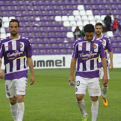 Roger, el deseado, vuelve a pisar el césped de Zorrilla