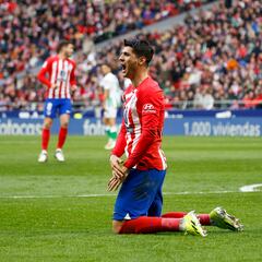 El Atleti se frena en seco y echa en falta a su hombre gol