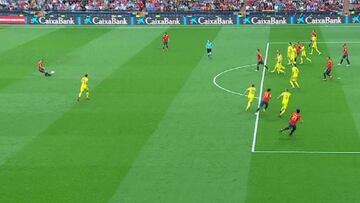 Parejo no estaba en fuera de juego en el gol anulado a España.