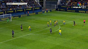 Se vistió de James: la asistencia exquisita de 'Cucho' Hernández