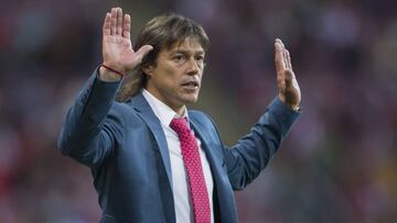 Mat&iacute;as Almeyda, director t&eacute;cnico de las Chivas. 