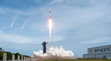 Dónde ver online el lanzamiento de la nave tripulada Crew Dragon de SpaceX