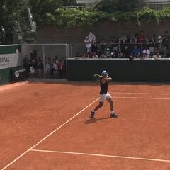 Moyá, sparring de lujo de Nadal en su penúltimo entrenamiento