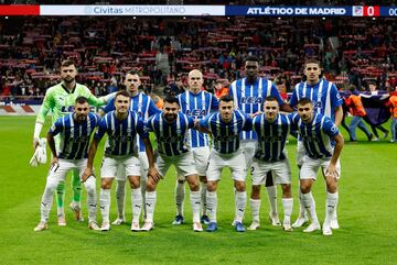 Once inicial del Alavés.