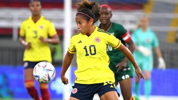 Leicy Santos, descartada para W Revelations Cup con la Selección Colombia Femenina por lesión.