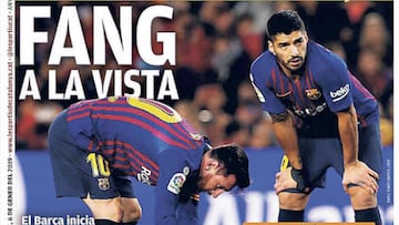 La prensa de Barcelona: "Barro a la vista" ante el Getafe