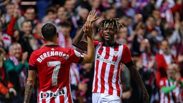 13/11/22 PARTIDO UNICO COPA DEL REY 
PRIMERA RONDA 
UD ALZIRA - ATHLETIC BILBAO 
SEGUNDO GOL NICO WILLIAMS 0-2 ALEGRIA